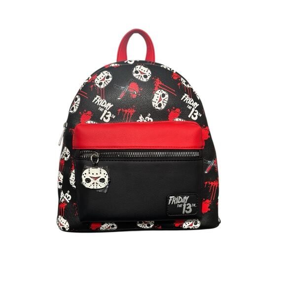 NWT! Friday The 13th Chibi Jason Mask Mini Backpack - Unisex - Picture 6 of 11